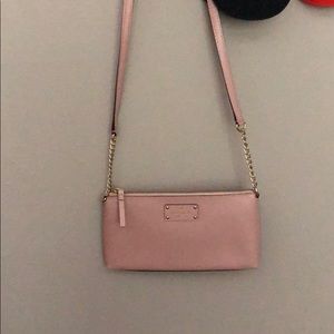 Kate Spade baby pink cross body bag
